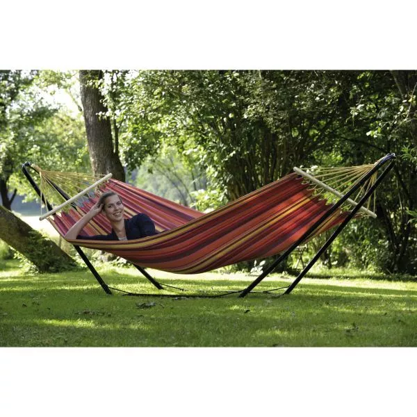 Amazonas Beach- Set HĂ€ngematte Und Gestell