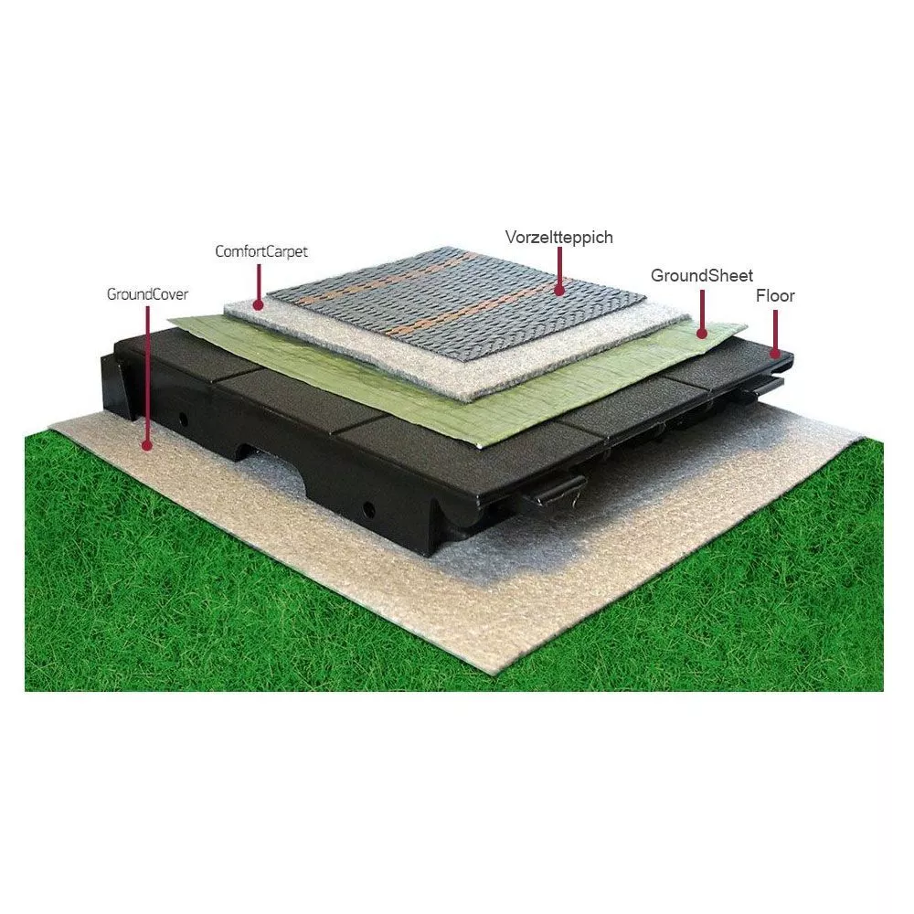 Zelt-Teppich Isabella Carpet Flint G12 | 250 X 400 Cm â Bild 3